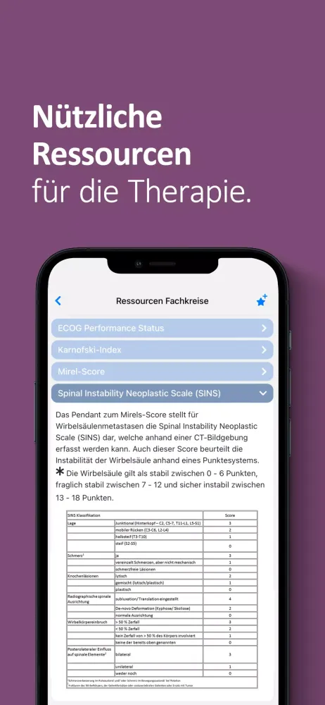 Mammakarzinom onkowissen Screenshots