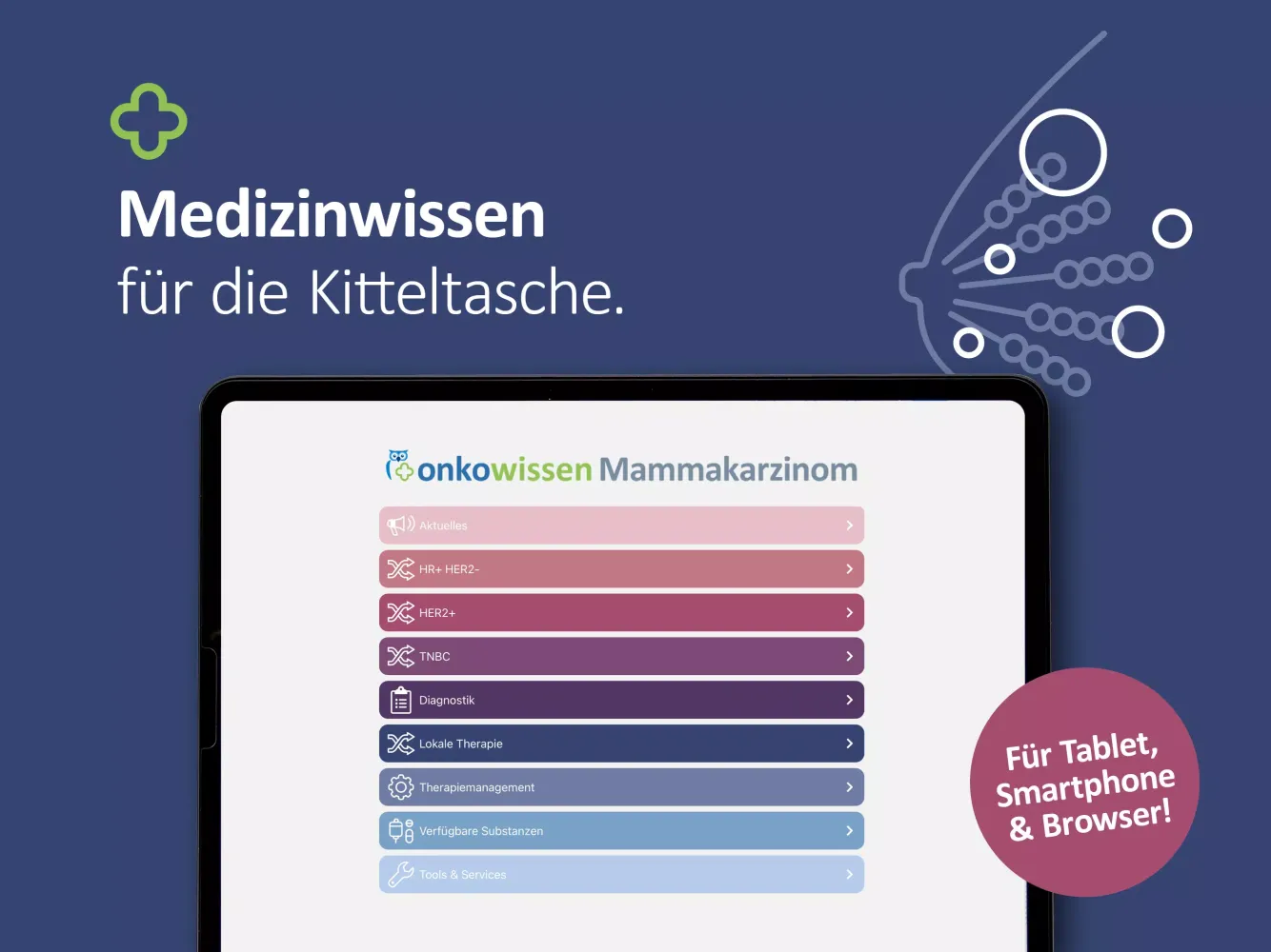 Mammakarzinom onkowissen Screenshots