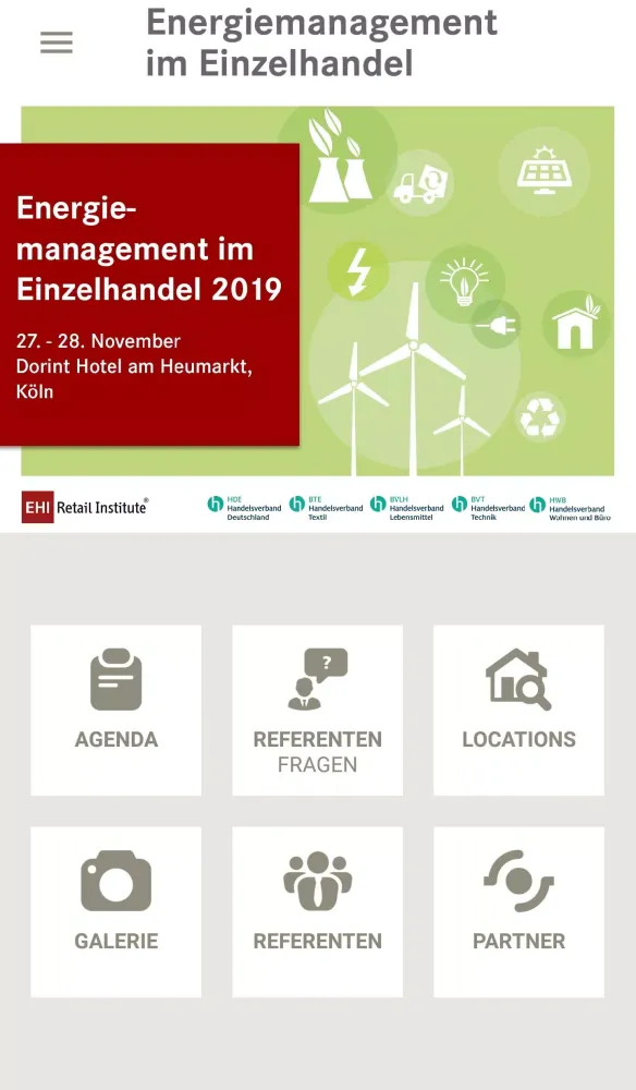 Screenshot di Klima- & Energiekongress 2024