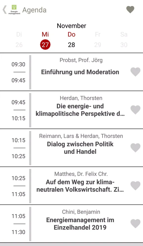 Screenshot di Klima- & Energiekongress 2024