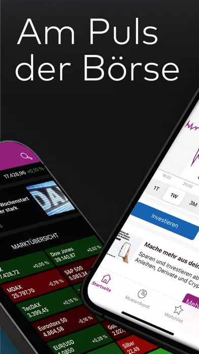 Capturas de tela do Aktien & Börse - onvista
