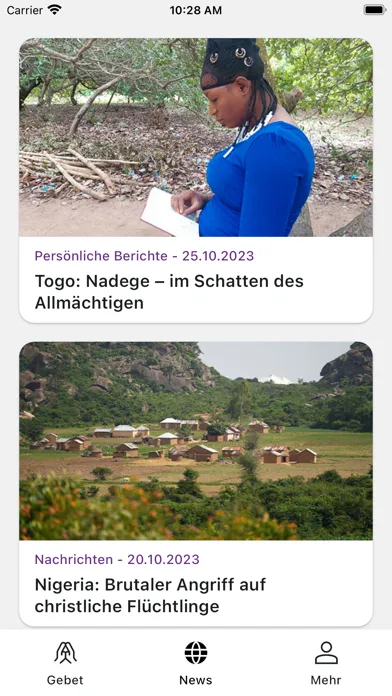 Zrzuty ekranu Open Doors Deutschland
