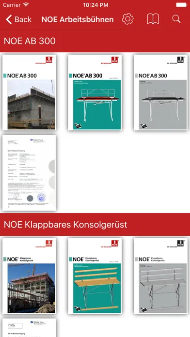 NOE App سکرین شاٹس