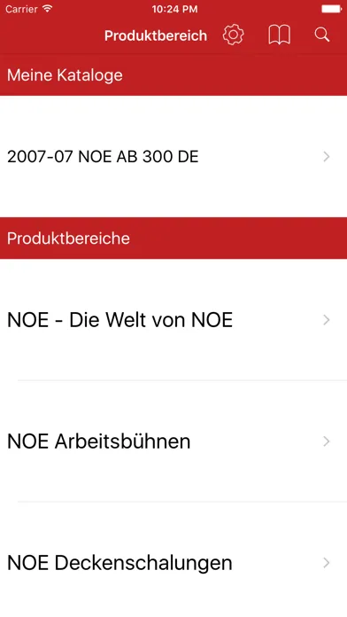 NOE App سکرین شاٹس