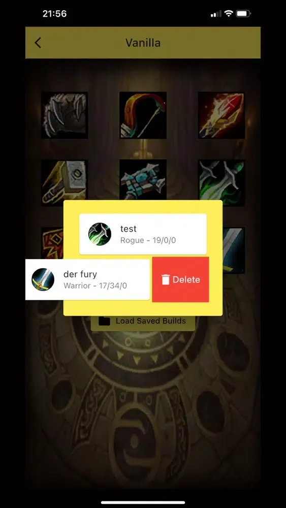 Zrzuty ekranu Legacy WoW Talent Calculator