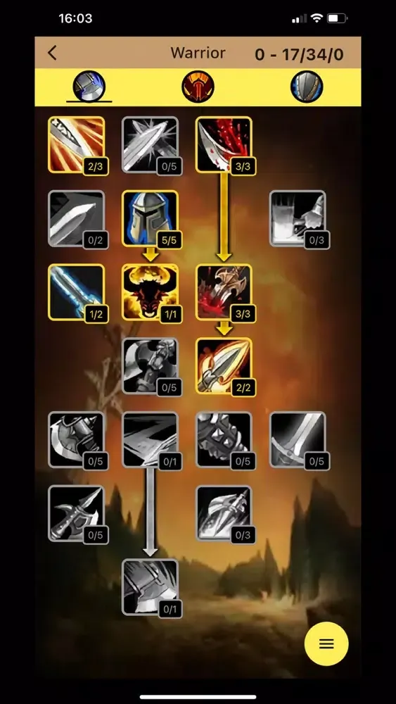 Zrzuty ekranu Legacy WoW Talent Calculator