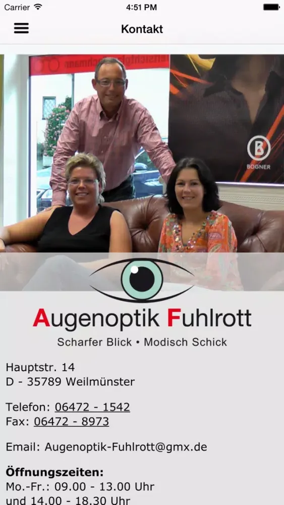 Augenoptik Fuhlrott स्क्रीनशॉट