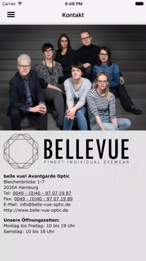 belle vue! Avantgarde Optic スクリーンショット