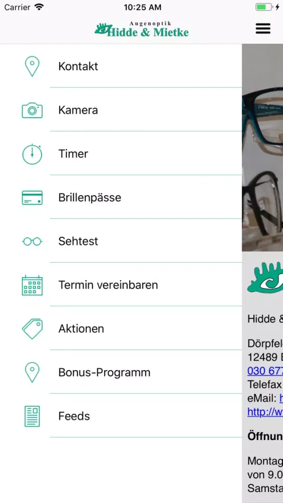Augenoptik Hidde & Mietke Ekran Görüntüleri