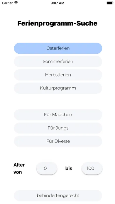 Zrzuty ekranu Ferienpass Osnabrück