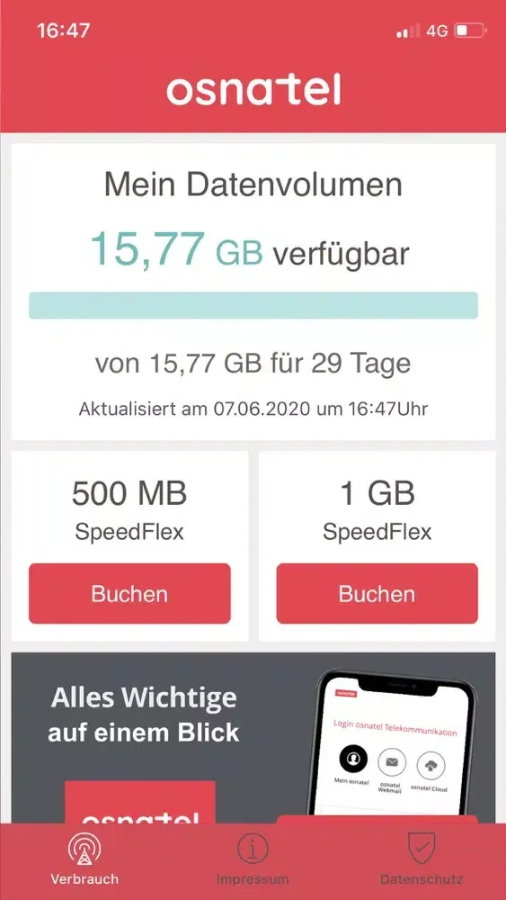 osnatel Mobildaten應用截圖