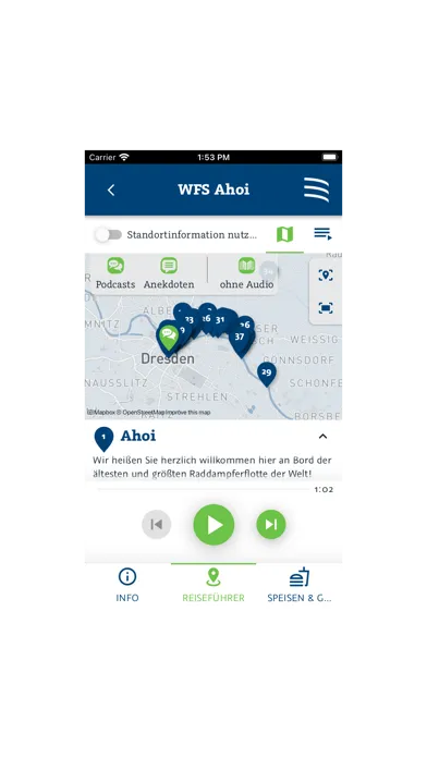 Zrzuty ekranu WFS Ahoi