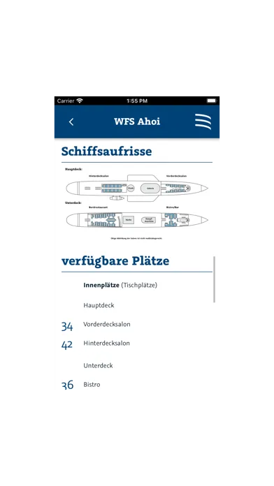 Zrzuty ekranu WFS Ahoi