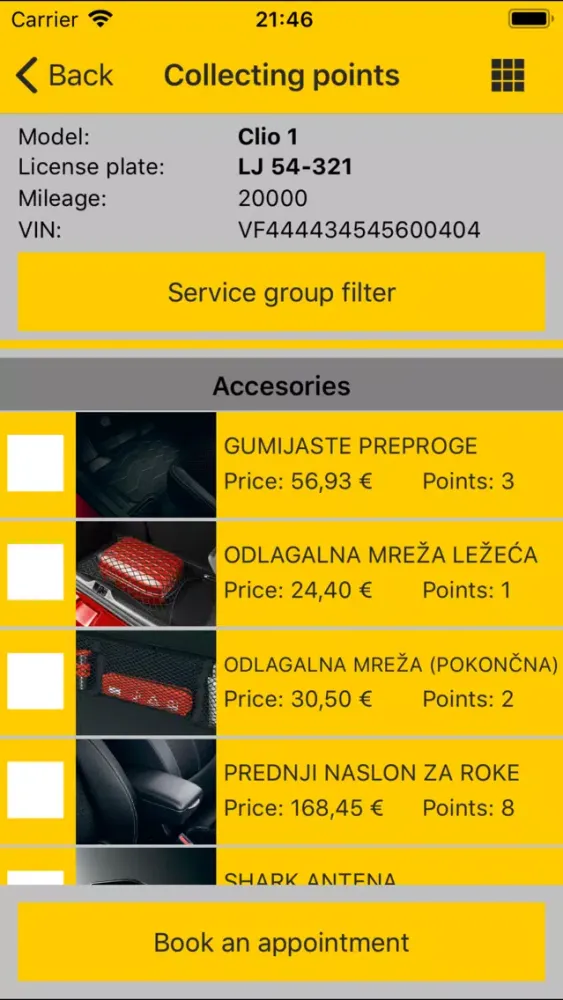 Capturas de tela do YOU&RENAULT