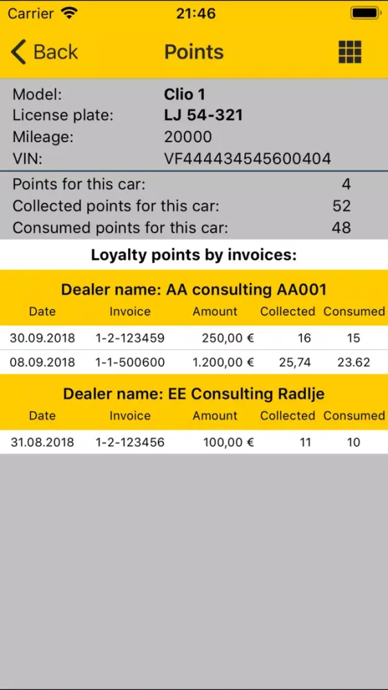 Capturas de tela do YOU&RENAULT