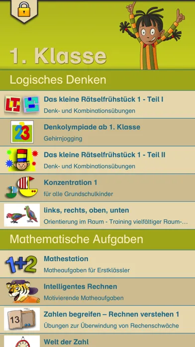 LÜK Schul-App 1. Klasse应用截图