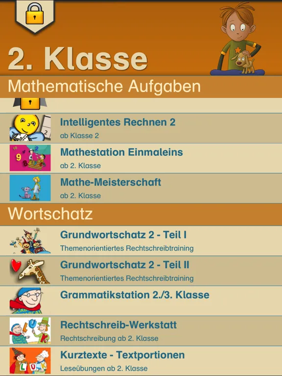 Capturas de pantalla de LÜK Schul-App 2. Klasse iPad 