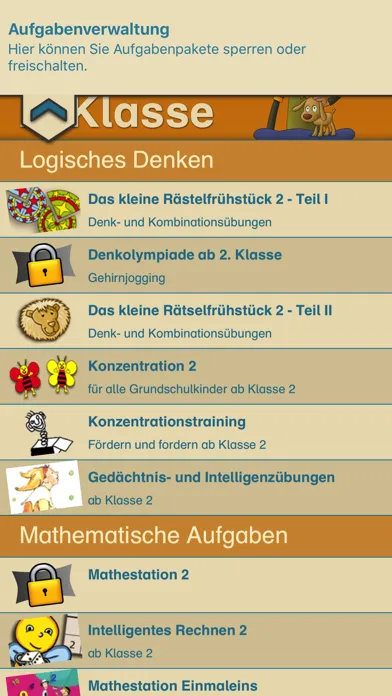 Capturas de pantalla de LÜK Schul-App 2. Klasse