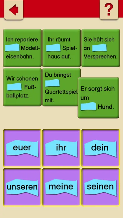 Ảnh chụp màn hình của LÜK Schul-App 4. Klasse