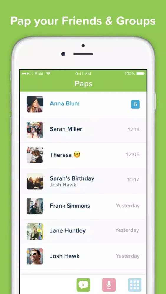 Paptide - Voice Messenger应用截图