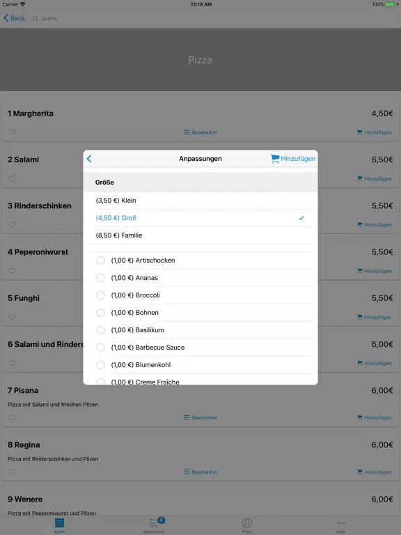 Скриншоты Milano (Bad Camberg) iPad 