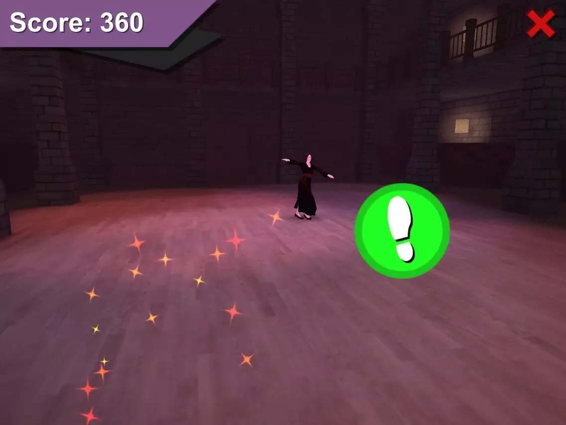 Tangkapan skrin Marks Tanzschule Dance Reactor iPad 