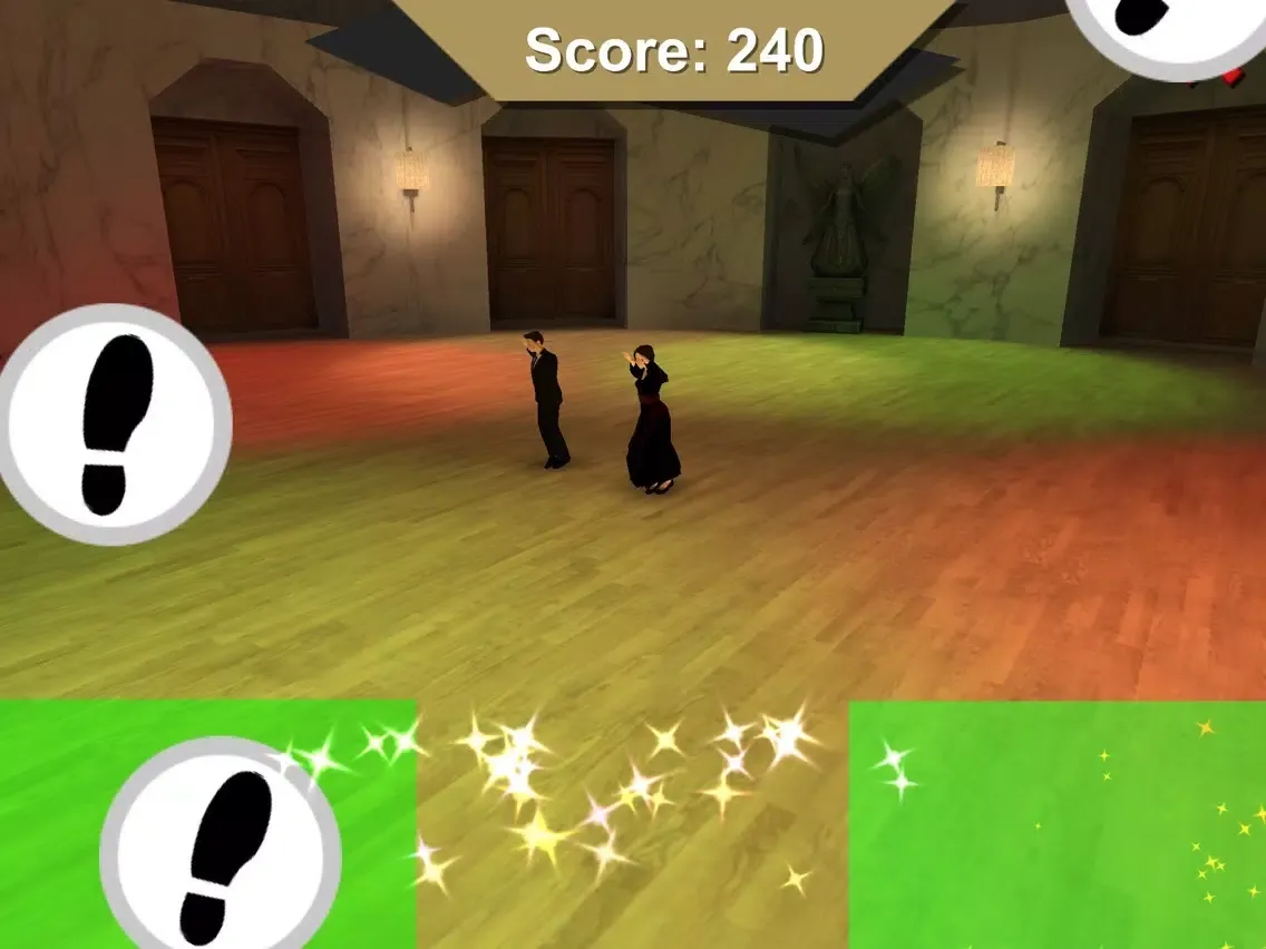 Tangkapan skrin Marks Tanzschule Dance Reactor iPad 