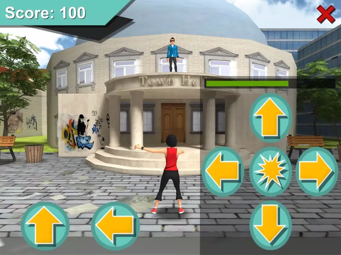 Tangkapan skrin Marks Tanzschule Dance Reactor iPad 