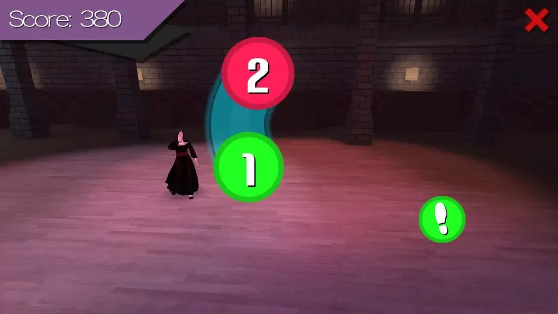 Tangkapan skrin Marks Tanzschule Dance Reactor