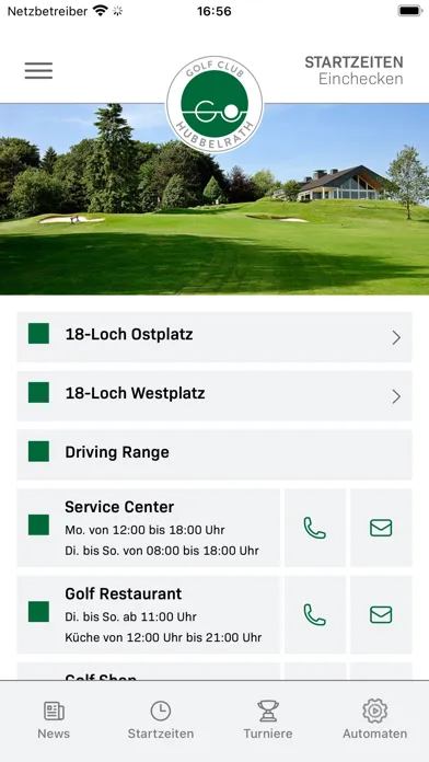 Tangkapan skrin Golf Club Hubbelrath