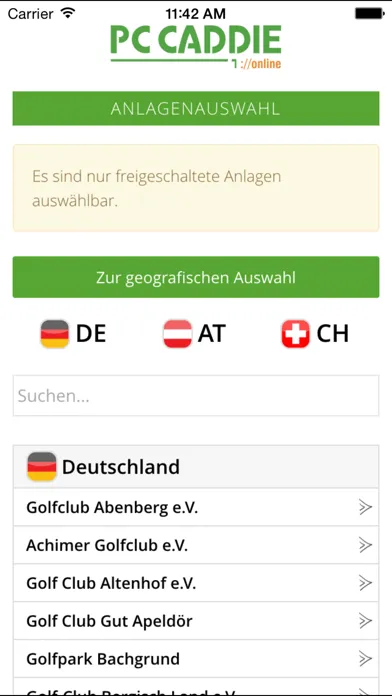 Capturas de pantalla de PC CADDIE Golf Club App