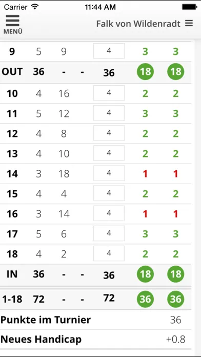Capturas de pantalla de PC CADDIE Golf Club App