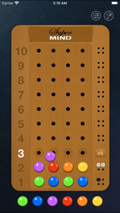 Capturas de tela do SuperMind
