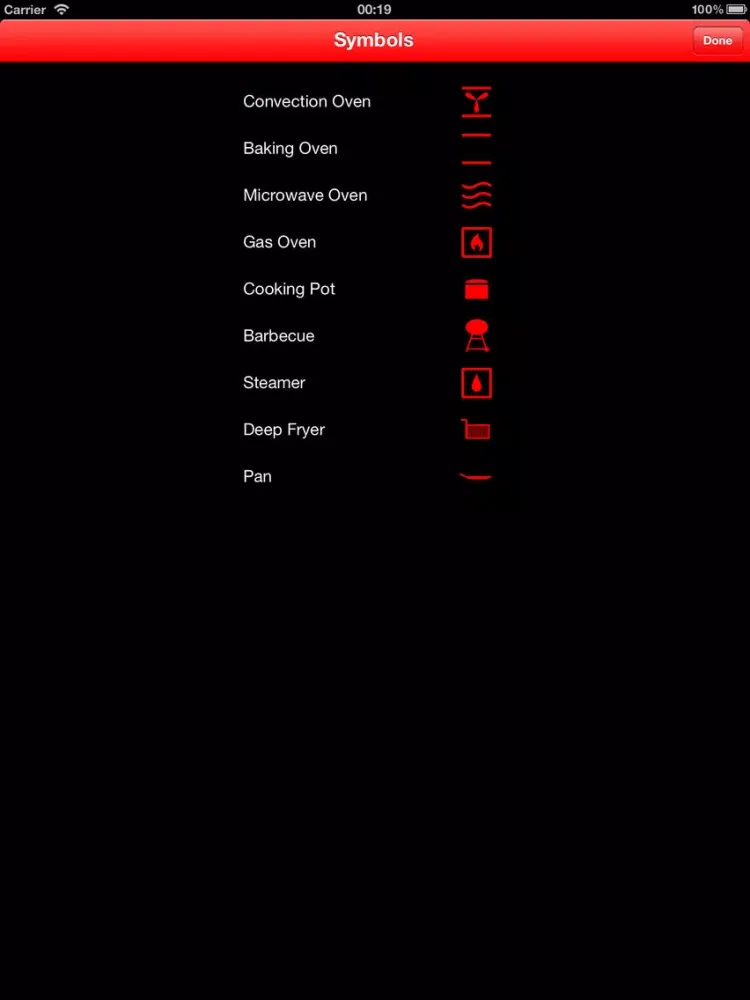 Cook Time iPad  스크린샷