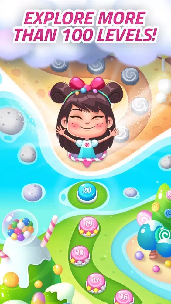 Capturas de tela do Lucky Taffy