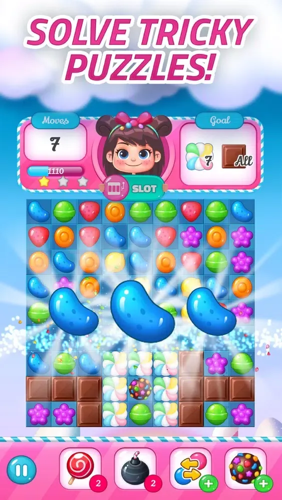 Capturas de tela do Lucky Taffy