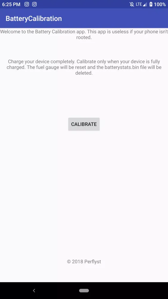BatteryCalibration Ekran Görüntüleri