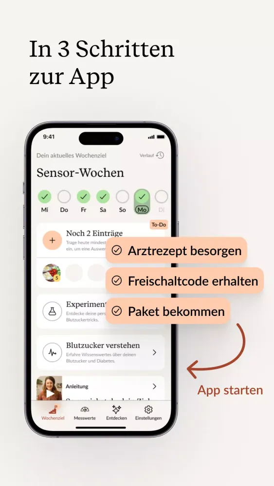 glucura: Typ 2 Diabetes Coach 스크린샷