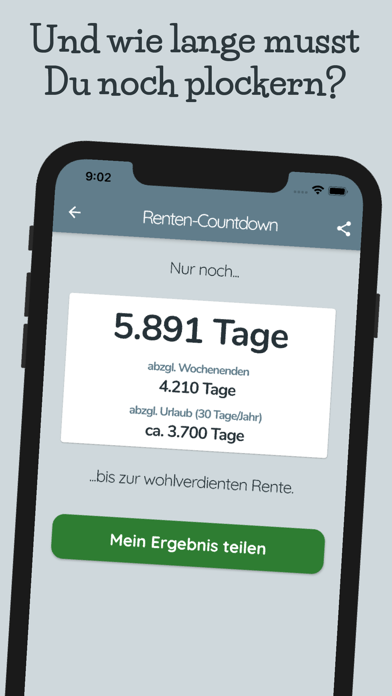 صور Countdown zur Rente