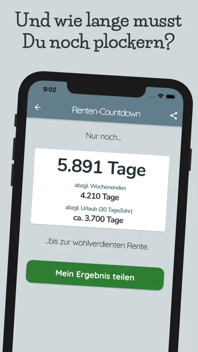 Countdown zur Rente Screenshots