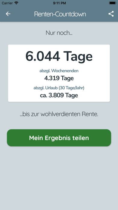 صور Countdown zur Rente