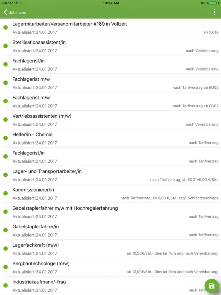 persona service - Jobbörse iPad 应用截图