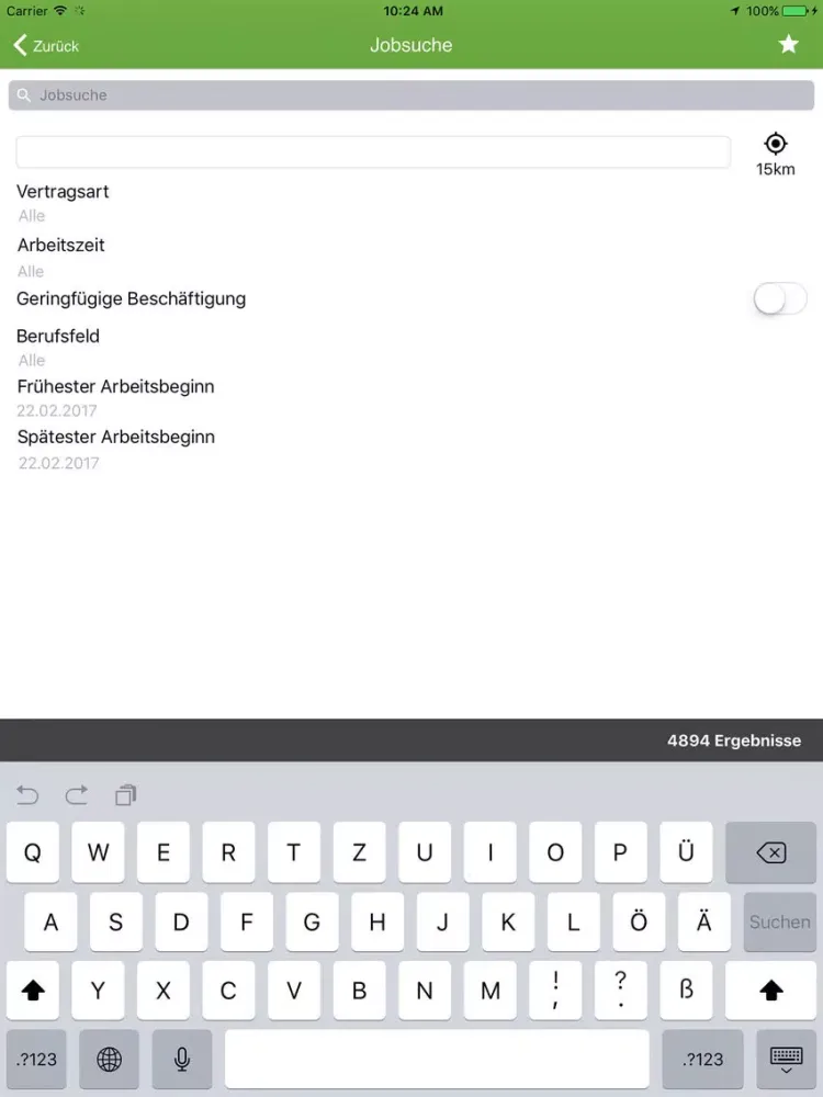 persona service - Jobbörse iPad 应用截图
