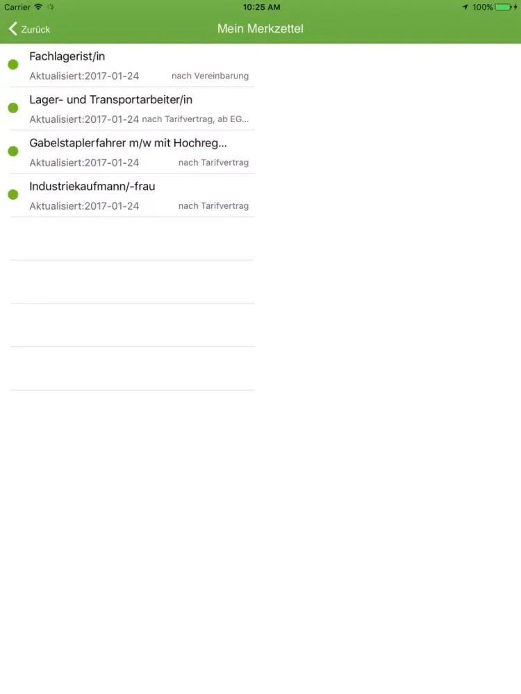 persona service - Jobbörse iPad 应用截图