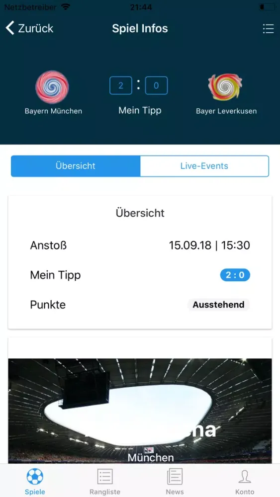 tiponme – Fussball Tippspiel應用截圖