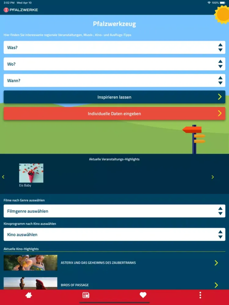 تصاویر Pfalzwerkzeug iPad 