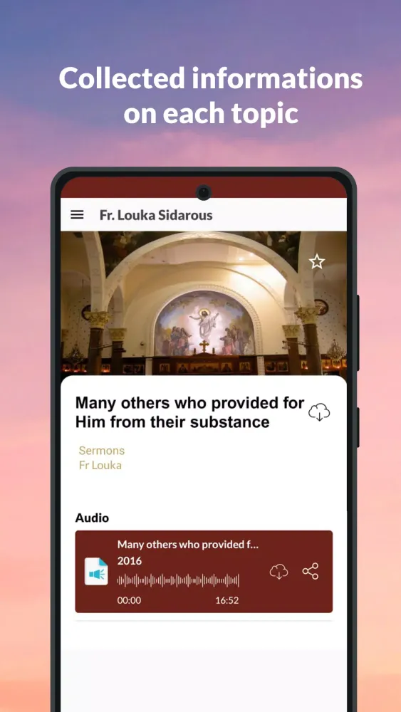 Fr. Louka Sidarous Screenshots