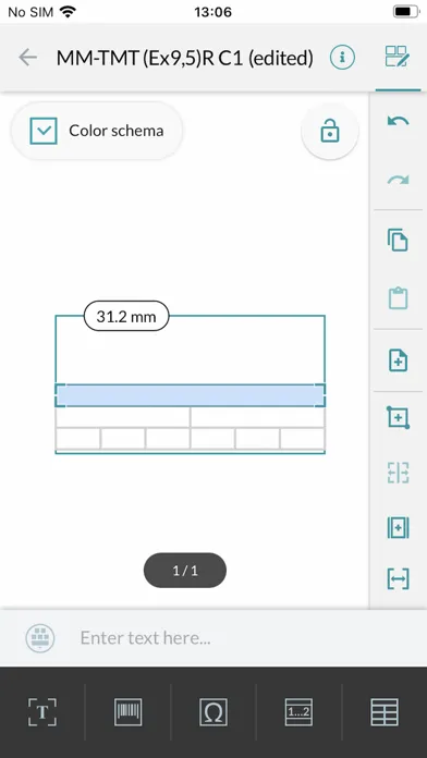 Capturas de tela do PHOENIX CONTACT MARKING system