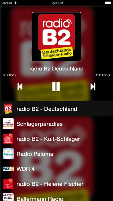 Schlager PUR - Radio Screenshots