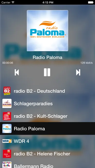 Schlager PUR - Radio Screenshots
